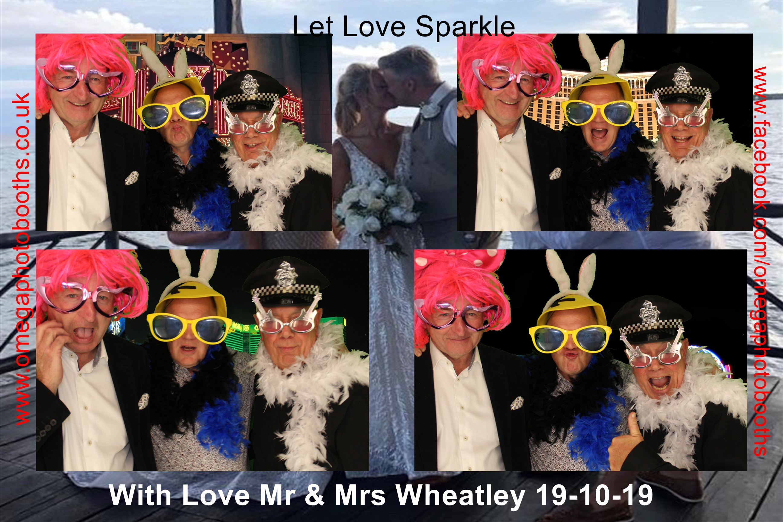 Mr & Mrs Wheatley  | View more photos from the event at gallery.omegaphotobooths.co.uk/u/Omega-Photobooths/Mr-Mrs-Wheatley